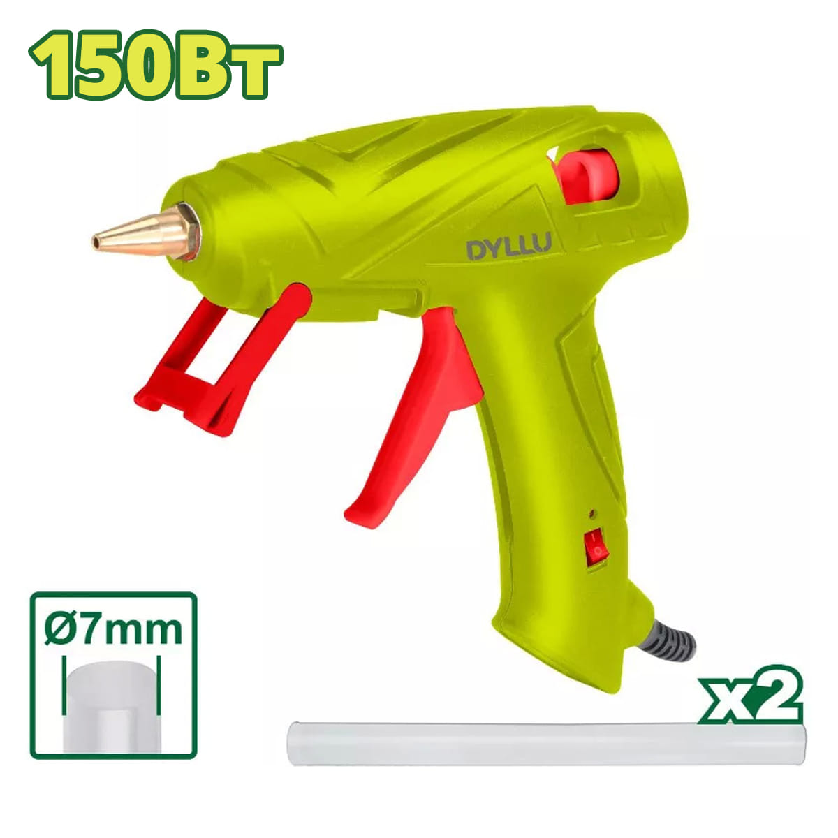 Термоклеевой пистолет DTGL3608 DYLLU