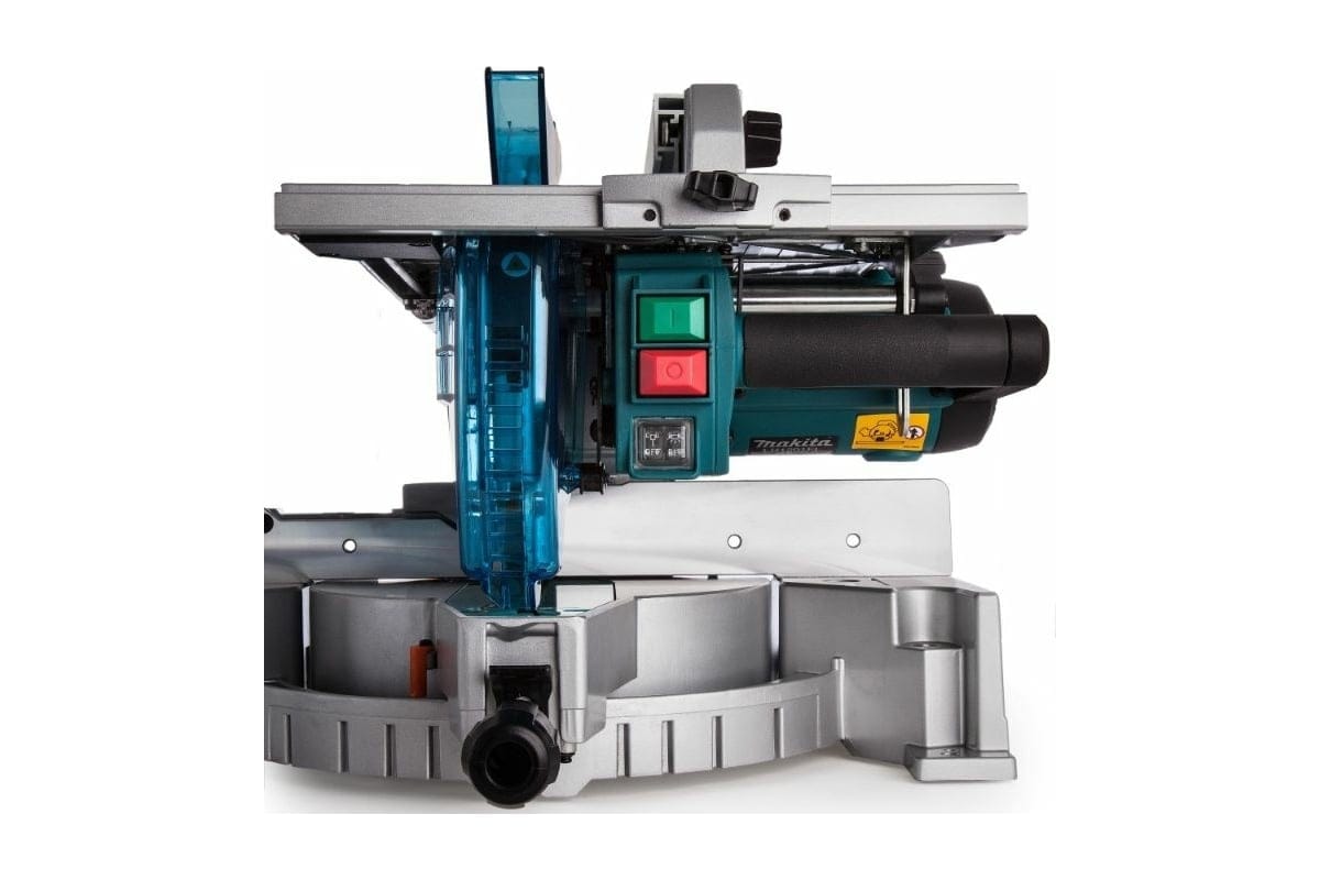 Торцовочная пила комбинированная в кор. (1650 Вт, 305х30.0 мм, глуб. до 95 мм, шир. до 155 мм, лазер, подсветка) MAKITA LH 1201 FL