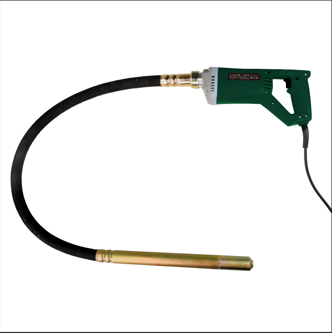 Вибратор глубинный ZKVD1000 вал 1.5 м. со встроенной булавой D 35 мм. Zitrek