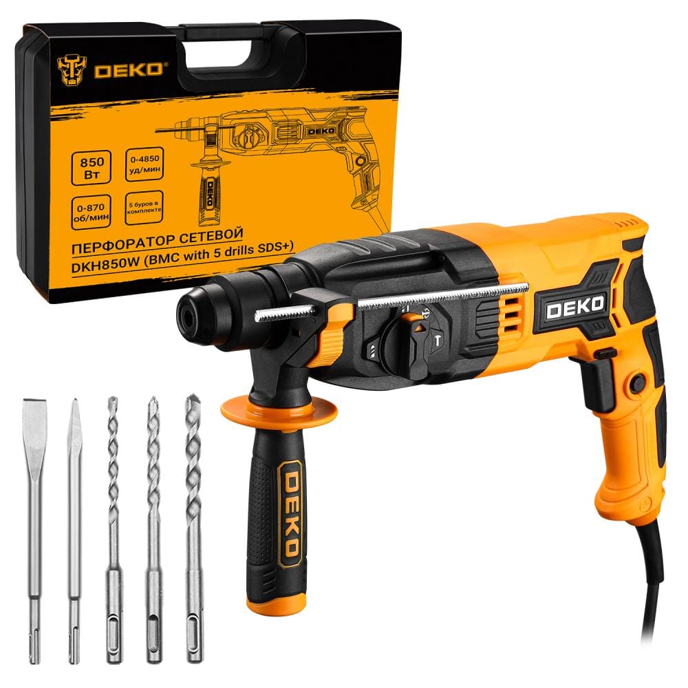 Перфоратор DKH850W SET 5 Deko