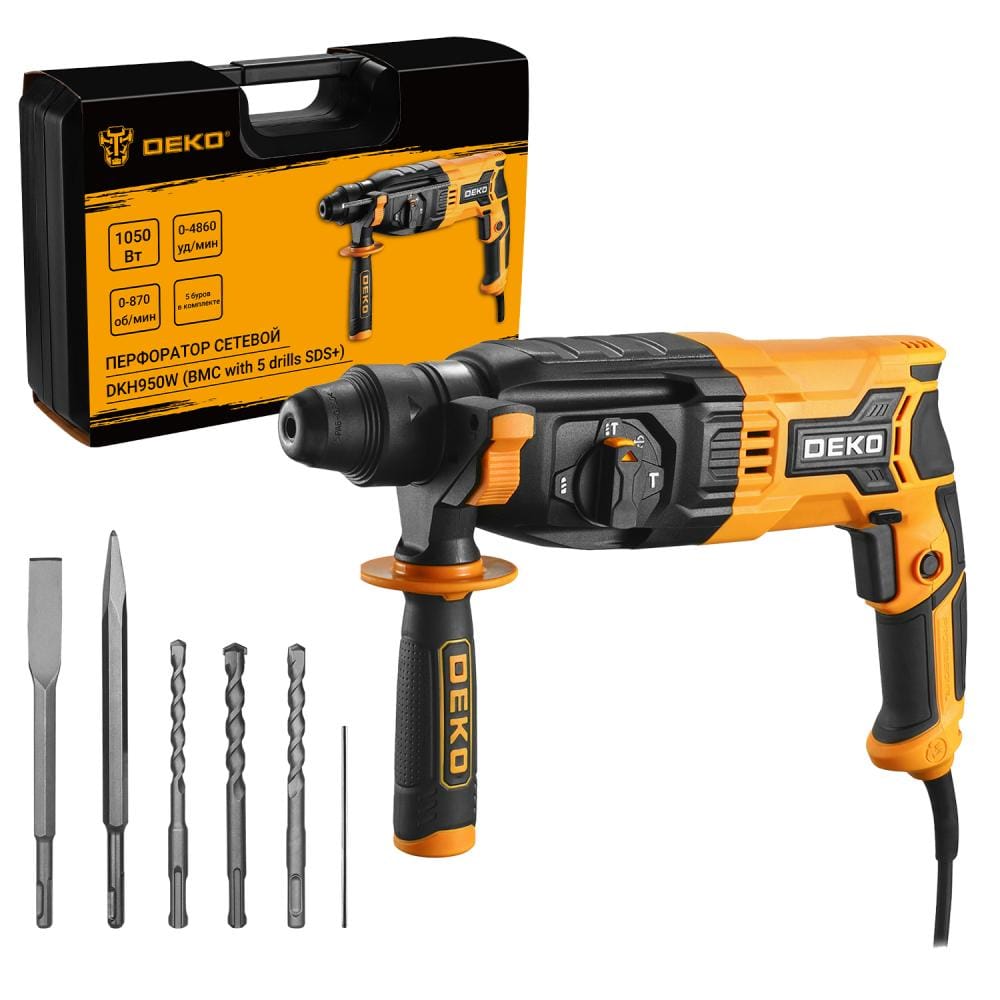 Перфоратор DKH950W SET 5 Deko