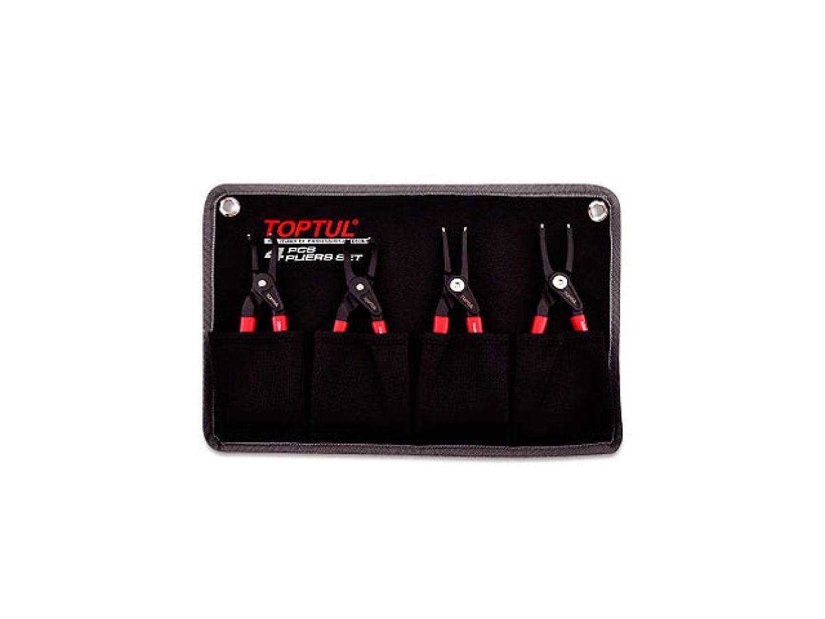 Набор съемников стопорн.колец 4шт. на полотне TOPTUL GPAQ0402