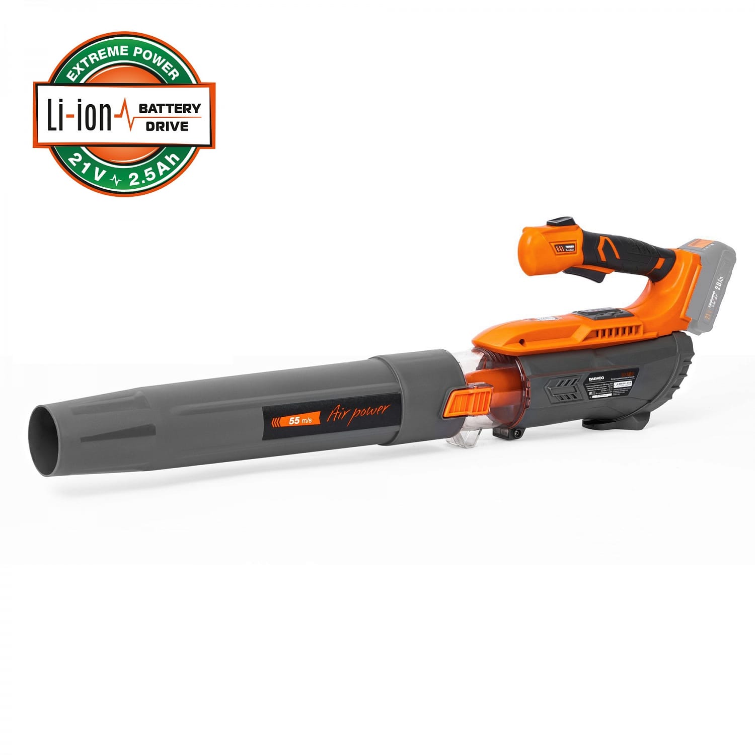 Воздуходувка аккумуляторная DABL 5521Li Daewoo Power DABL 5521Li