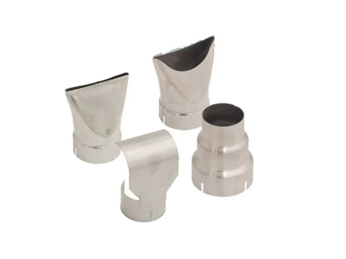 Аккум. термовоздуходувка в кейсе + набор сопл (10 Вт, 2 скор., 150-550 °С, ступенч. рег.) MAKITA LXT DHG 181 ZK