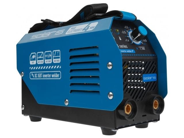 Инвертор сварочный MMA-200D (230В, 20-140 А, 70В, электроды диам. 1.6-4.0 мм, вес 3.1 кг) Solaris