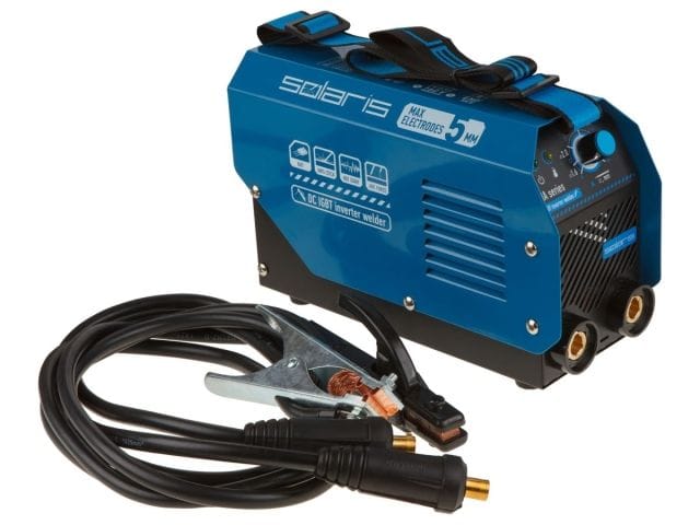 Инвертор сварочный MMA-250D (230В, 20-200 А, 70В, электроды диам. 1.6-5.0 мм, вес 3.6 кг) Solaris