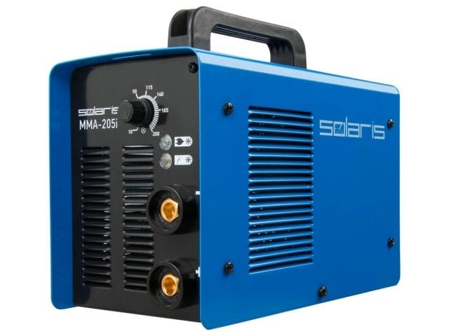 Инвертор сварочный MMA-205i (230В, 10-200 А, 85В, электроды диам. 1.6-4.0 мм, вес 5.1 кг) Solaris
