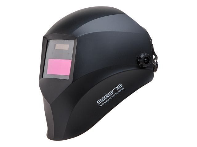 Щиток сварщика с самозатемняющимся светофильтром ASF390F (черный) (1/2/1/2, 90х35 мм (31,5 см2), DIN 4/11 (фикс)) Solaris