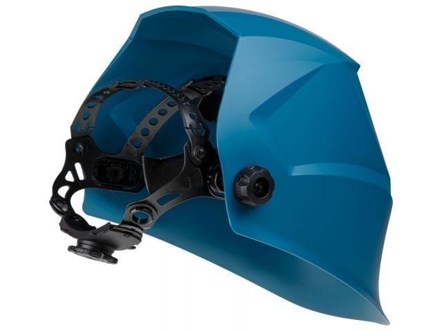 Щиток сварщика с самозатемняющимся светофильтром ASF520S (синий) (1/1/1/2, 95x43 мм (40,9 см2), DIN 4/9-13 (регул), шлифовка, рег.чувств.+зад Solaris