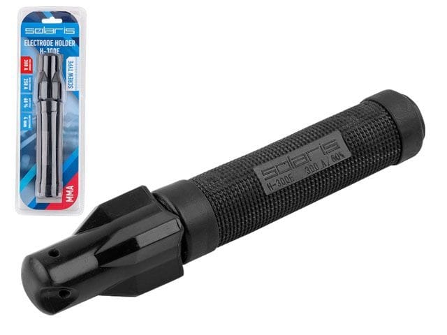 Электрододержатель H-300E в блист. (номин. 250 А, макс. 300 А, винтовой тип) Solaris