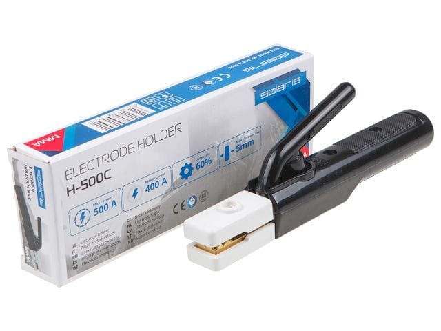 Электрододержатель H-500С в кор. (номин. 400 А, макс. 500 А) Solaris