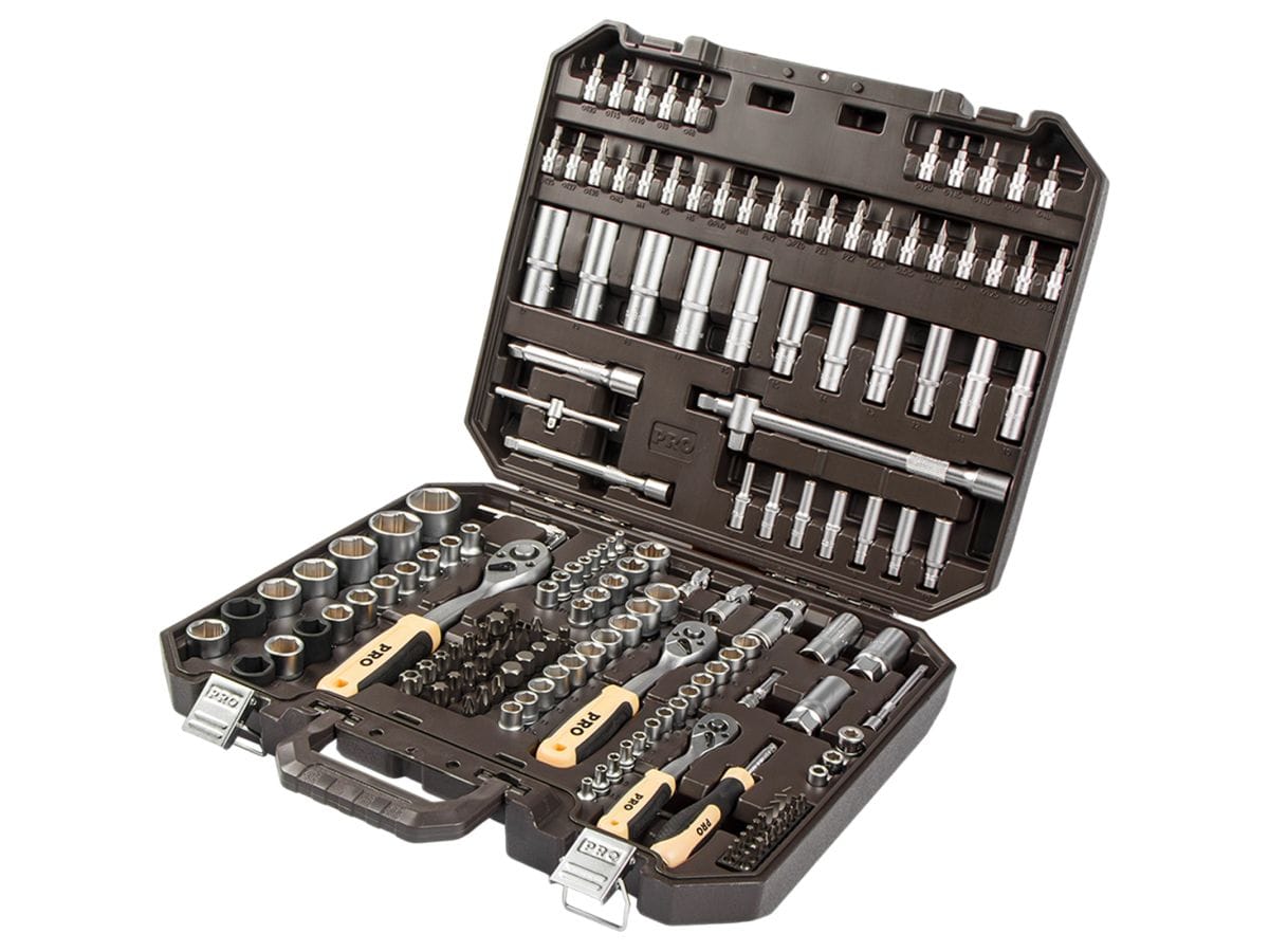 Набор головок и бит 171пр. 1/4",3/8",1/2" DAKAR STARTUL PRO-171DK