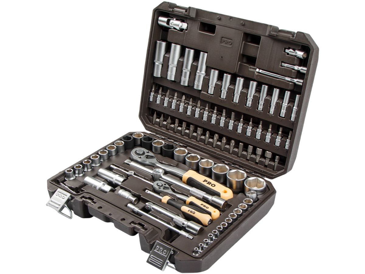 Набор головок и бит 94пр. 1/4",1/2" DAKAR STARTUL PRO-094DK