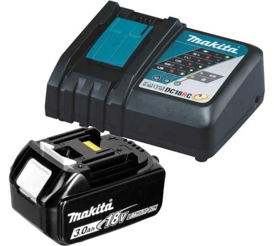Комплект аккумулятор 1 шт. + зарядное устройство DC18RC MAKITA LXT 18.0 В BL1830B