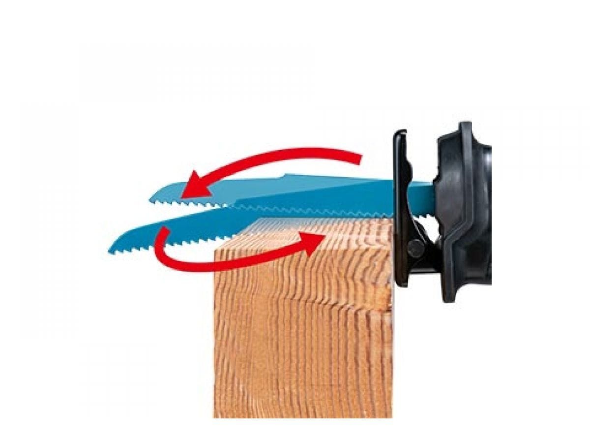 Аккум. сабельная пила MAKITA XGT JR002GZ