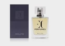 Мужской парфюм премиум класса "Классик", 50 мл, свежий пудровый древесный аромат. EC PARFUMS FACTORY EC Classic 261. Чешская республика.