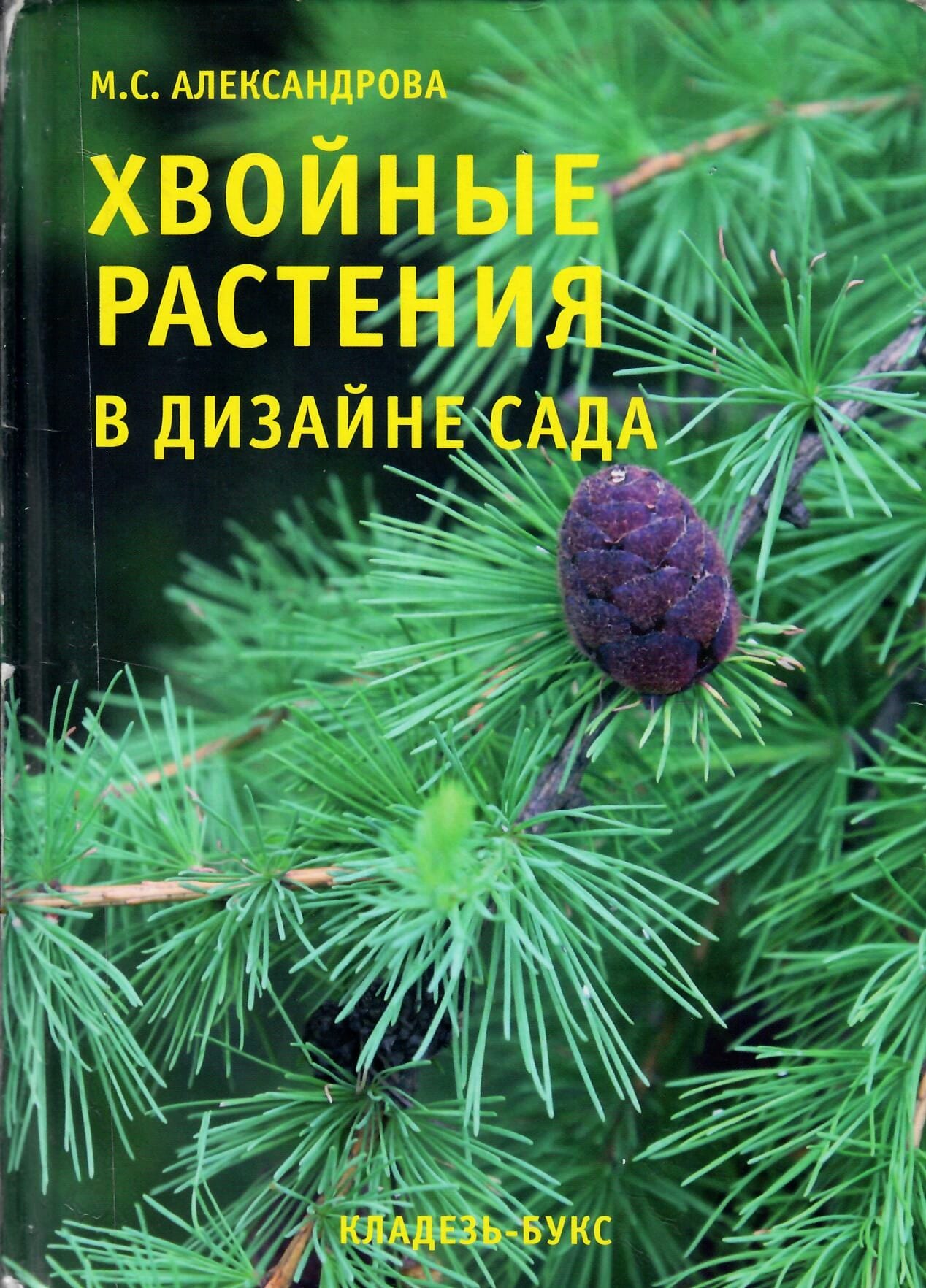 Хвойные растения в дизайне сада. М. С. Александрова. Коллекционная литература