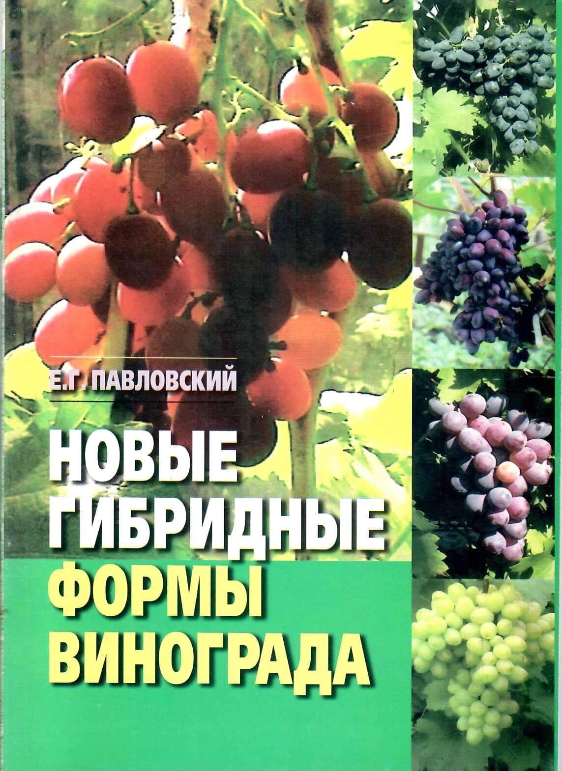 Новые гибридные формы винограда. Е. Г. Павловский. Коллекционная литература
