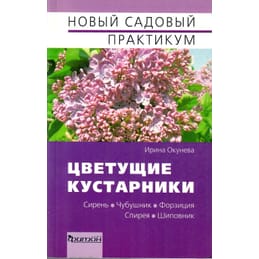 Цветущие кустарники. Сирень, чубушник, форзиция, спирея, шиповник. Ирина Окунева. Коллекционная литература