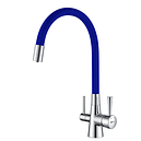 Смеситель для кухни с подключением к фильтру с питьевой водой COMFORT LEMARK LM3075C-Blue