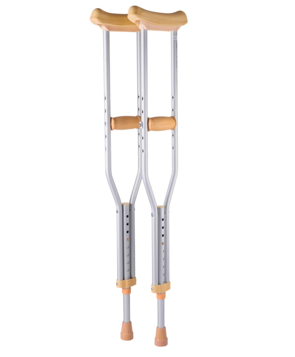 Костыли подмышечные алюминиевые (пара) (от 15руб)