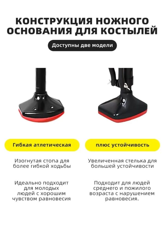 Костыль свободные руки под колено Fafy (от 70руб)