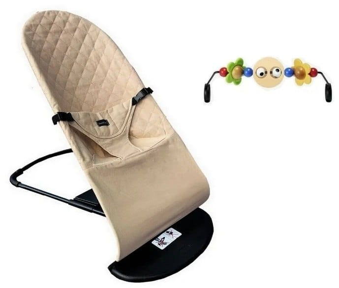 Шезлонг Baby Balance (аналог Babybjorn) Бежевый (от 24руб)