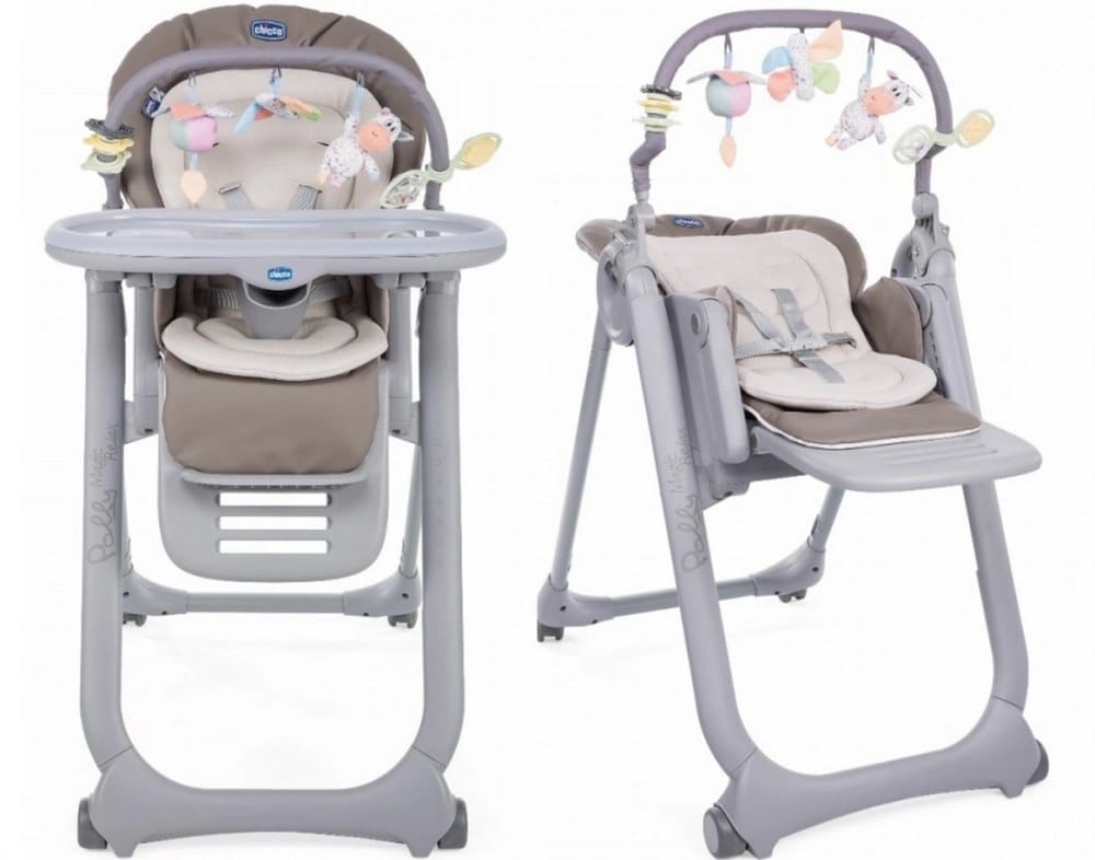 Стульчик для кормления Chicco Polly Magic Relax Cacao (от 34руб)