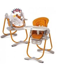 Стульчик для кормления Chicco POLLY MAGIC 3 в 1 Mandarino (от 31руб) Стульчик для кормления Chicco POLLY MAGIC 3 в 1 Mandarino (от 31руб)