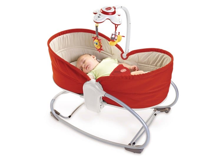 Шезлонг-люлька Tiny Love 3в1 Red (от 27руб)