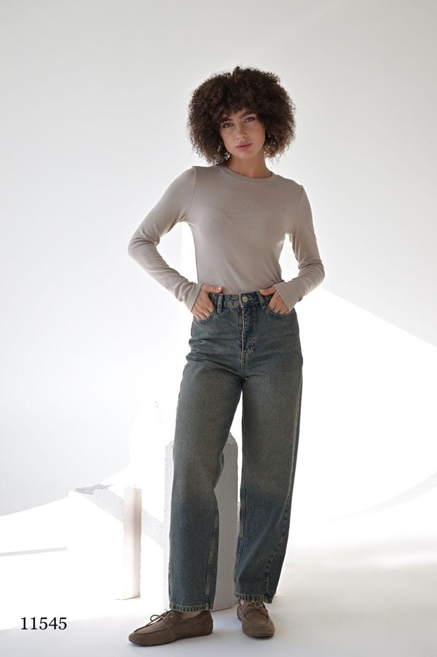 Кофта женская — утеплённый лонгслив, базовая модель MISS DIVA