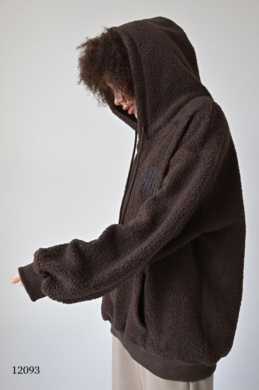 Худи женское — оверсайз, бежевый MISS DIVA