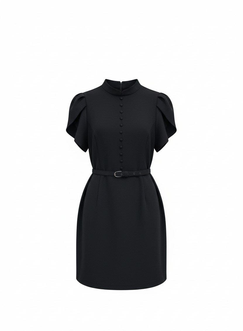Женское платье с поясом и пуговицами Сиа Про