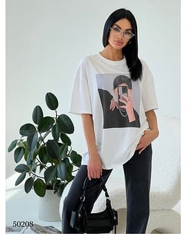 Футболка с качественным фотопринтом Футболка с качественным фотопринтом