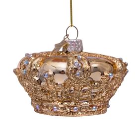 Новогоднее украшение Vondels Gold royal crown Арт.1202740050010