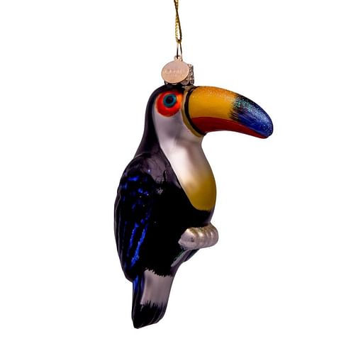 Новогоднее украшение Vondels Black tucan Арт.3182300110010