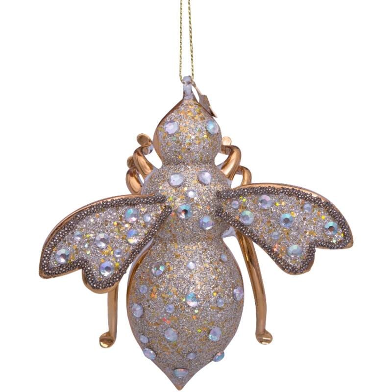 Новогоднее украшение Vondels Gold/diamonds bee Арт.2172200120012