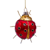 Новогоднее украшение Vondels Red/gold ladybug Арт.1207000090010