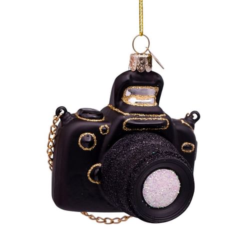 Новогоднее украшение Vondels Black camera Арт.1182800090012