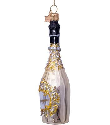 Новогоднее украшение Vondels Gold champagne bottle Арт.1162850160019