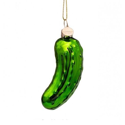 Новогоднее украшение Vondels Ornament glass pickle Арт.1182810080010