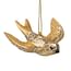 Новогоднее украшение Vondels Gold swallow Арт.3207000050012
