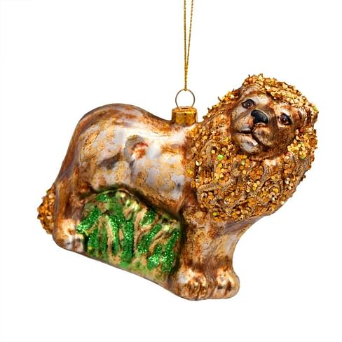 Новогоднее украшение Vondels Gold lion Арт.2172200090018
