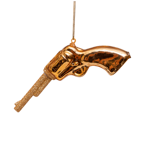 Новогоднее украшение Vondels Gold revolver Арт.2162600130018