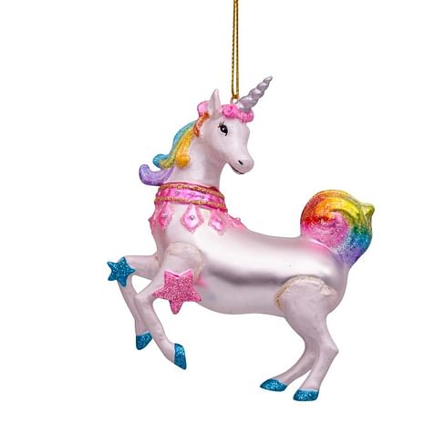 Новогоднее украшение Vondels Rainbow unicorn Арт.1187000110058