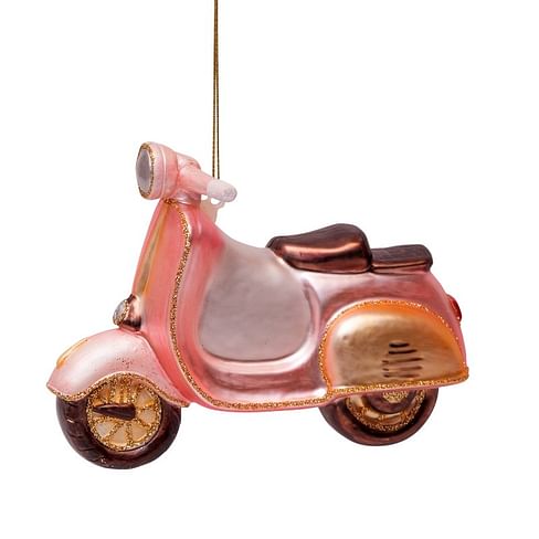 Новогоднее украшение Vondels Soft pink scooter Арт.1162740100019