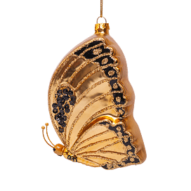 Новогоднее украшение Vondels Gold butterfly Арт.1162350120018