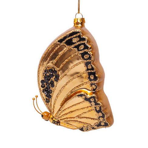 Новогоднее украшение Vondels Gold butterfly Арт.1162350120018