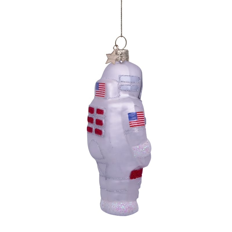 Новогоднее украшение Vondels White/silver astronaut Арт.5212100120013