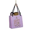 Новогоднее украшение Vondels Soft pink/ white striped giftbag Арт.4212870085018